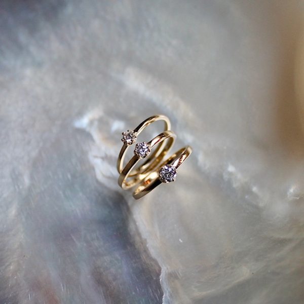 Gelbgold Ring Diamant Brillant Angebot Verlobungsring