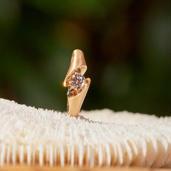 Schaffrath-CALLA-Ring-Brillant brauner-Diamant-Rosegold-758CALLA50